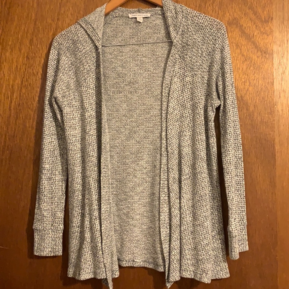 American Eagle Outfitters Knitted jacket with hood
